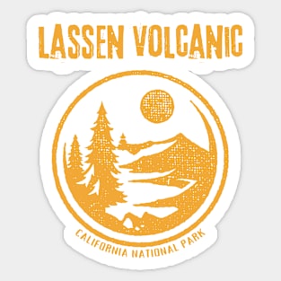 Lassen Volcanic National Park California Sticker